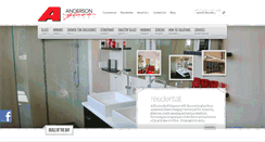 Desktop Screenshot of andersonglass.com